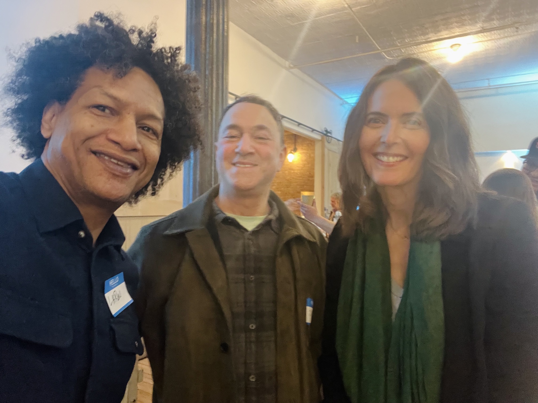 LaRon Batchelor with friends and colleagues