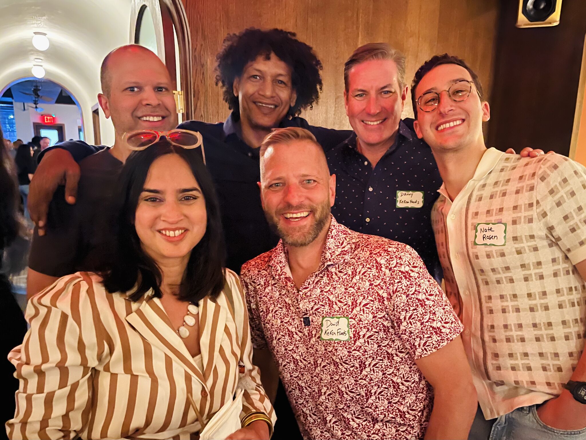 LaRon Batchelor with friends and colleagues