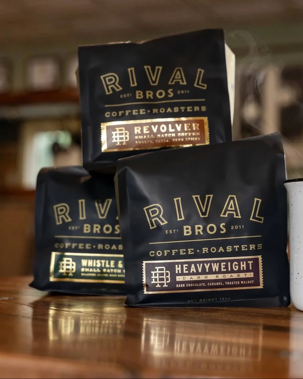 Rival Bros coffee bags